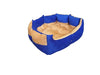 Reversible Dual Ultra Soft Ethnic Designer Velvet Bed for Dog & Cat(Export Quality)-Small